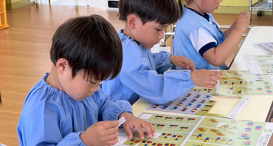 福岡市東区の幼稚園ツルタみとま幼稚園のSIあそび