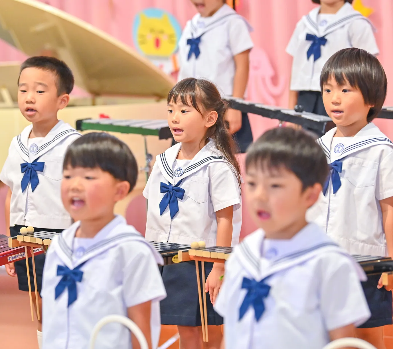 福岡市東区の幼稚園ツルタみとま幼稚園の1学期の行事