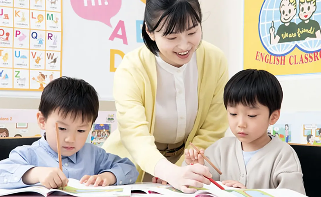 福岡市東区の幼稚園ツルタみとま幼稚園のECCコース