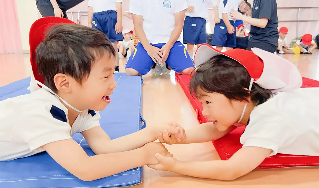 福岡市東区の幼稚園ツルタみとま幼稚園のスポーツコース