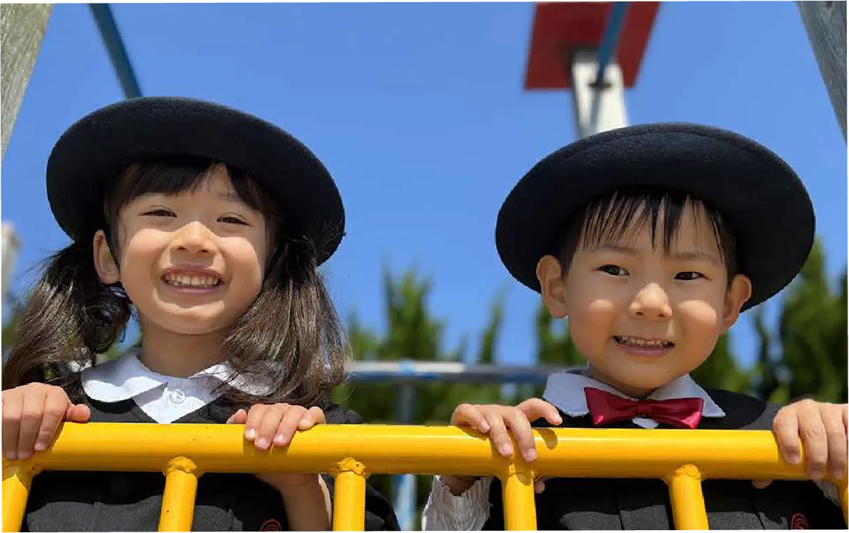 福岡市東区の幼稚園ツルタみとま幼稚園の「ひとりひとりを大切にこころ通じ合うあたたかな幼稚園」