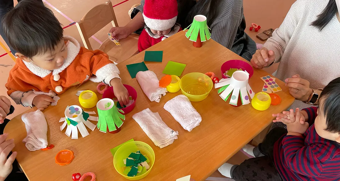 福岡市東区の幼稚園ツルタみとま幼稚園の園での生活